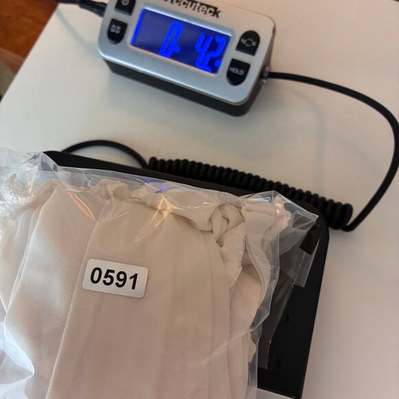 Vintage Ladies Nightgown Slip Dress Size 38 (Measured 34) Bridal Ivory Sexy READ - Picture 11 of 11